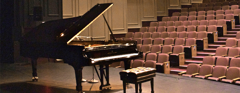 Steinway D at Gateway Theatre