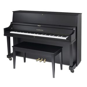 YAMAHA P22 Se 45" Professional Upright Piano In Satin Ebony With Matching Bench