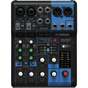 YAMAHA MG06X | 6-ch Compact Mixer With Effects
