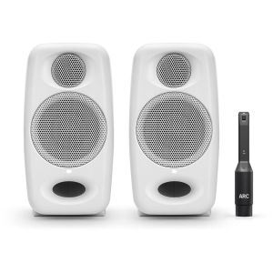 IK MULTIMEDIA ILOUD Micro Monitor Pro | Professional Reference Studio Monitors | White |pair