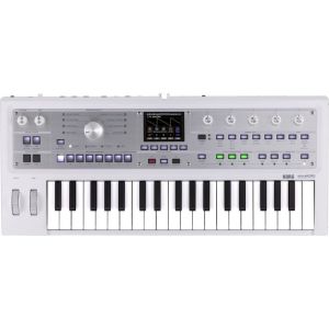 KORG MICROKORG 2 Limited Edition Metallic White | 37-key Synthesizer W/ Vocoder