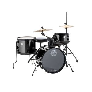LUDWIG POCKET Kit Complete Beginner Drum Kit, Black Sparkle
