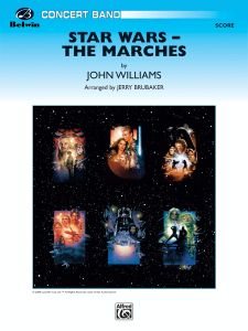 ALFRED STAR Wars:the Marches By Jerry Brubaker Pop Concert Band