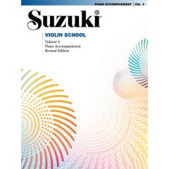 SUZUKI VIOLIN School Volume 4 Piano Accompaniment International Edition
