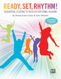 ALFRED READY Set Rhythm Sequential Lessons To Develop Rhythmic Reading