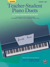 ALFRED EASY Teacher-student Piano Duets In Three Progressive Books Book 1