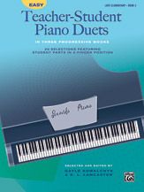 ALFRED EASY Teacher-student Piano Duets In Three Progressive Books Book 3