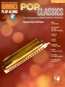 HAL LEONARD HARMONICA Play-along Volume 8 Pop Classics W/audio Access