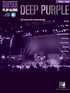 HAL LEONARD DEEP Purple Guitar Play-along Volume 190 W/audio Access