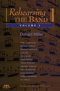 HAL LEONARD REHEARSING The Band Volume 2 Edited By Donald Miller
