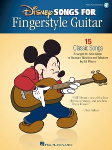 HAL LEONARD DISNEY Songs For Fingerstyle Guitar Arranged By Bill Piburn