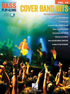 HAL LEONARD COVER Band Hits Bass Play-along Volume 32 With Audio Access