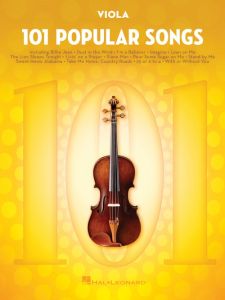 HAL LEONARD 101 Popular Songs For Viola