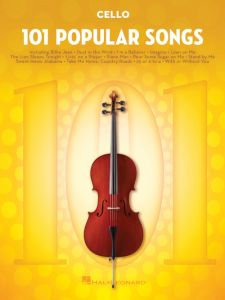 HAL LEONARD 101 Popular Songs For Cello
