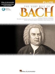 HAL LEONARD INSTRUMENTAL Play-along The Very Best Of Bach For Flute