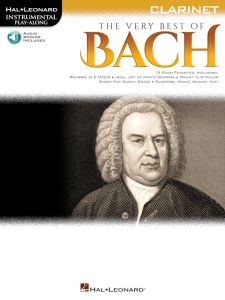HAL LEONARD THE Very Best Of Bach Instrumental Play-along For Clarinet
