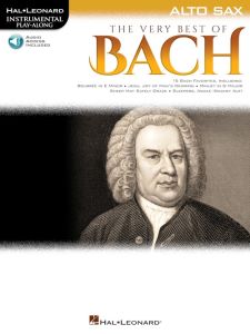 HAL LEONARD THE Very Best Of Bach Instrumental Play-along For Alto Sax