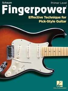 SCHAUM PUBLICATIONS FINGERPOWER Primer Level Effective Technique For Pick-style Guitar