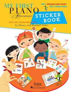 FABER MY First Piano Adventure Sticker Book By Nancy & Randall Faber