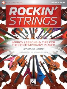HAL LEONARD ROCKIN' Strings For Double Bass By Mark Wood