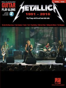HAL LEONARD GUITAR Play-along Volume 196 Metallica 1991-2016