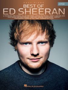 HAL LEONARD BEST Of Ed Sheeran For Easy Piano Updated Edition
