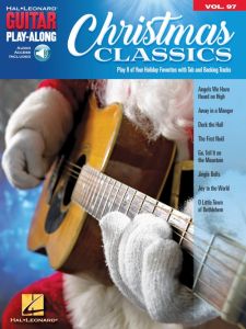 HAL LEONARD CHRISTMAS Classics Guitar Play-along Volume 97 With Tab & Online Audio