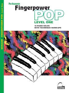 SCHAUM PUBLICATIONS FINGERPOWER Pop Level 1 10 Piano Solos With Technique Warm-ups