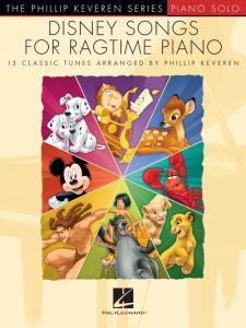 HAL LEONARD DISNEY Songs For Ragtime Piano Arranged By Phillip Keveren For Piano Solo