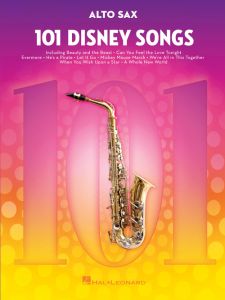 HAL LEONARD 101 Disney Songs For Alto Saxophone