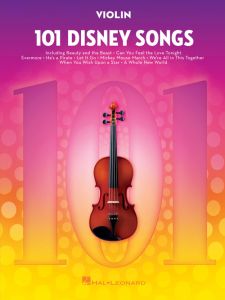 HAL LEONARD 101 Disney Songs For Violin