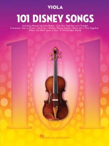 HAL LEONARD 101 Disney Songs For Viola