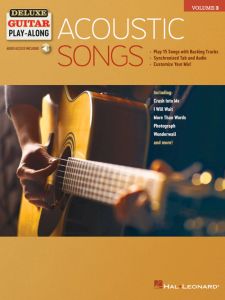 HAL LEONARD COUSTIC Songs Deluxe Guitar Play-along Volume 3