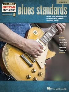 HAL LEONARD DELUXE Guitar Play-along Volume 5 Blues Standards For Guitar