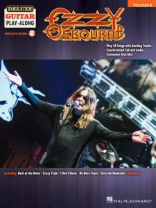 HAL LEONARD OZZY Osbourne Deluxe Guitar Play-along Volume 8 With Online Audio