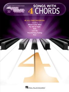 HAL LEONARD SONGS With 4 Chords Ezplay Today Volume 32 For Organs/pianos/electric Keyboard