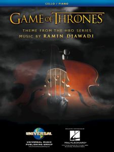 HAL LEONARD GAME Of Thrones By Ramin Djawadi For Cello & Piano