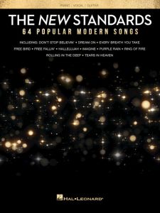HAL LEONARD THE New Standard 64 Popular Modern Songs For Piano/vocal/guitar