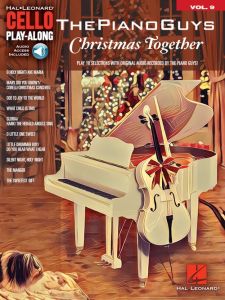 HAL LEONARD CHRISTMAS Together Cello Play-along Volume 9 By The Piano Guys