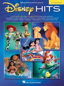 HAL LEONARD DISNEY Hits Beginning Piano Solo 2nd Edition