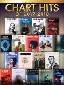HAL LEONARD CHART Hits Of 2017 - 2018 For Piano/vocal/guitar