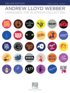 HAL LEONARD ANDREW Lloyd Webber Unmasked The Platinum Collection Deluxe Edition For P/v/g