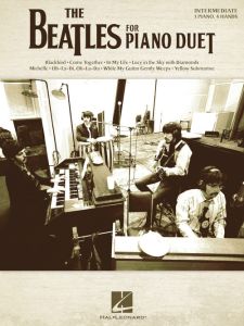 HAL LEONARD THE Beatles For Piano Duet Intermediate Level 1 Piano 4 Hands