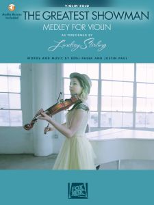 HAL LEONARD THE Greatest Showman: Medley For Violin Arranged By Lindsey Stirling