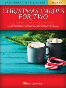 HAL LEONARD CHRISTMAS Carols For Two Flutes Easy Instrumental Duets