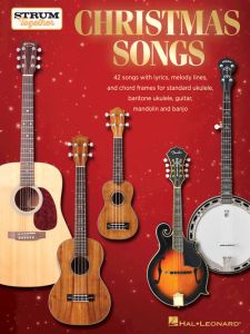 HAL LEONARD CHRISTMAS Songs Strum Together For Uke/baritone Uke/guitar/mandolin/banjo