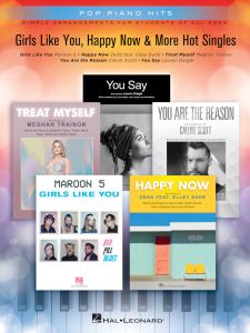 HAL LEONARD GIRLS Like You, Happy Now & More Hot Singles For Piano