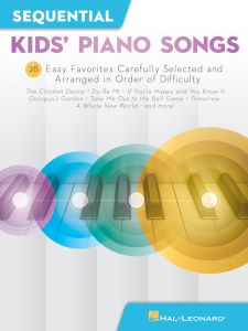 HAL LEONARD SEQUENTIAL Kids' Piano Songs For Easy Piano