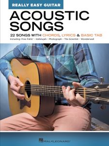 HAL LEONARD ACOUSTIC Songs From Really Easy Guitar Series For Guitar