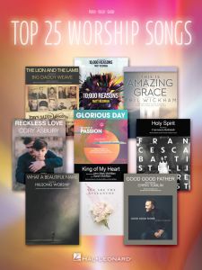 HAL LEONARD TOP 25 Worship Songs For Piano/vocal/guitar